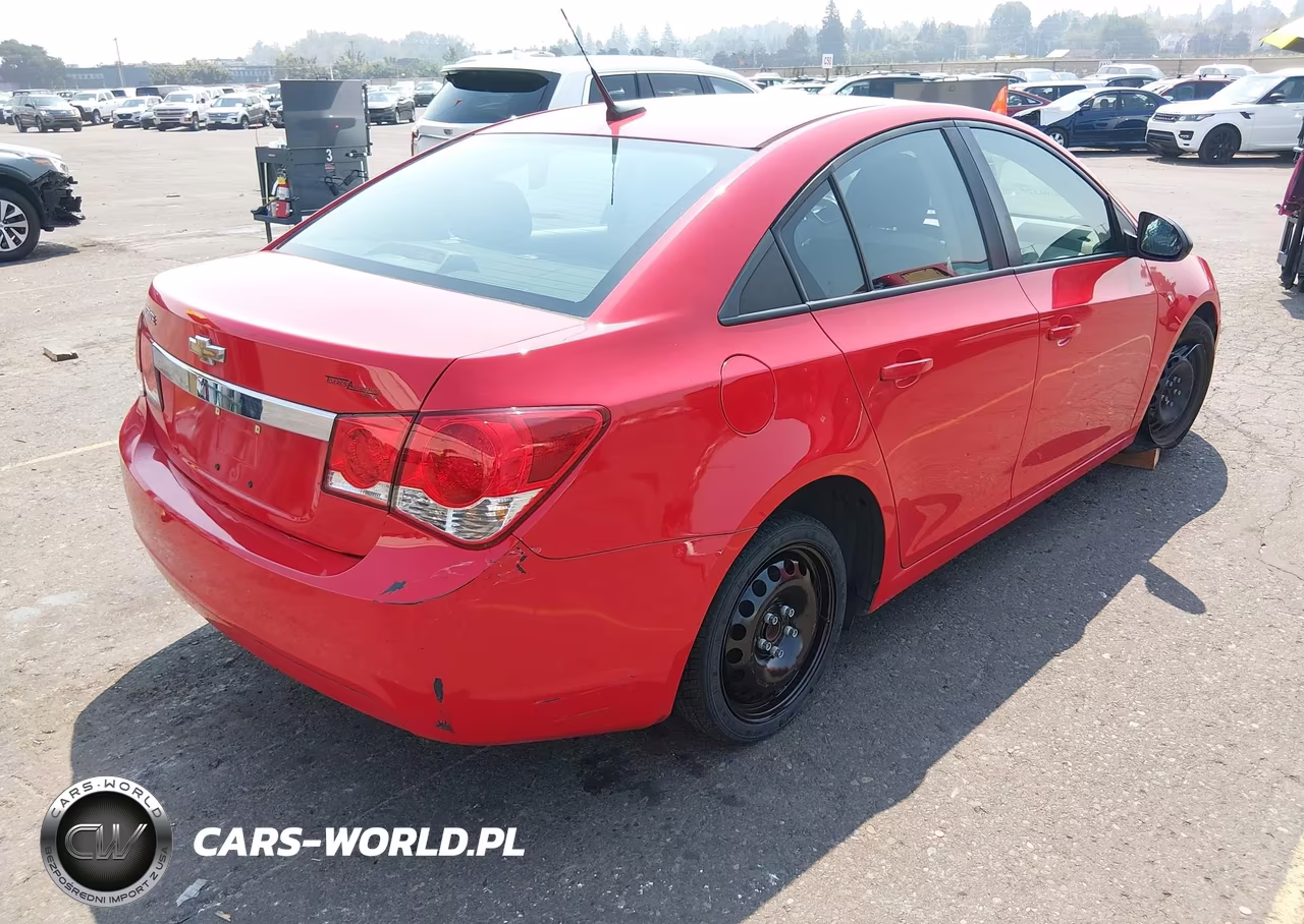 2014 Chevrolet Cruze Ls Auto VIN:1G1PA5SG9E7454449 - 4
