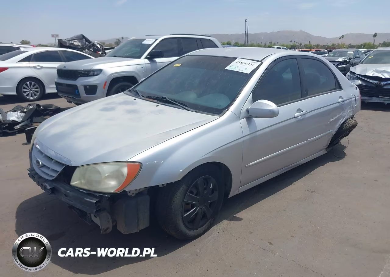 2006 Kia Spectra Ex-Lx-Sx VIN:KNAFE122465247109 - 2
