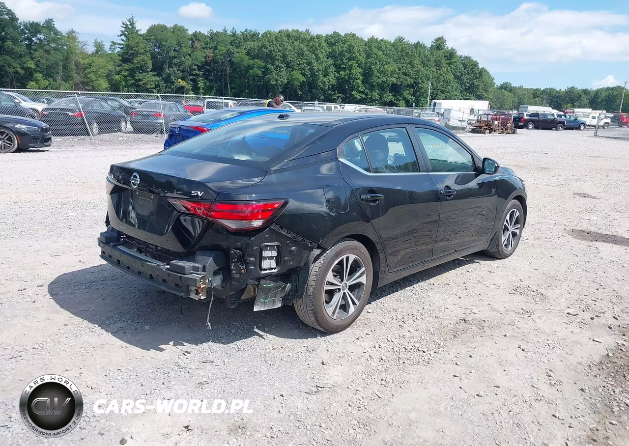 2023 Nissan Sentra Sv Xtronic Cvt VIN:3N1AB8CV0PY289890 - 4