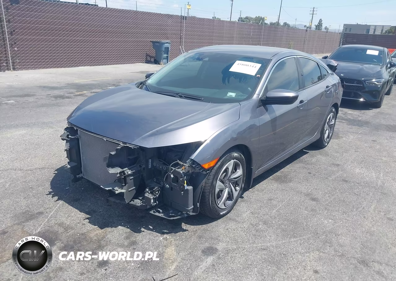 2020 Honda Civic Lx VIN:19XFC2F6XLE202588 - 2