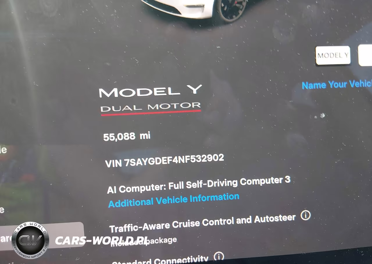 2022 Tesla Model Y Performance Dual Motor All-Wheel Drive VIN:7SAYGDEF4NF532902 - 7