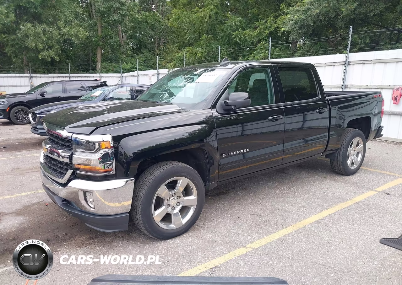 2018 Chevrolet Silverado 1500 1Lt VIN:3GCUKREC1JG244367 - 2
