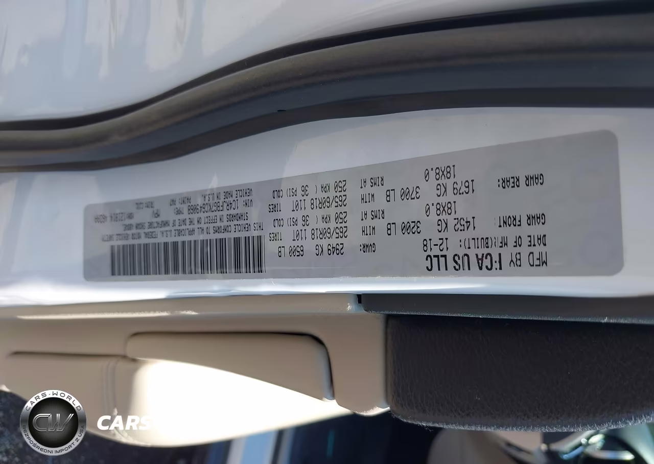 2019 Jeep Grand Cherokee Limited 4X4 VIN:1C4RJFBG7KC649068 - 9