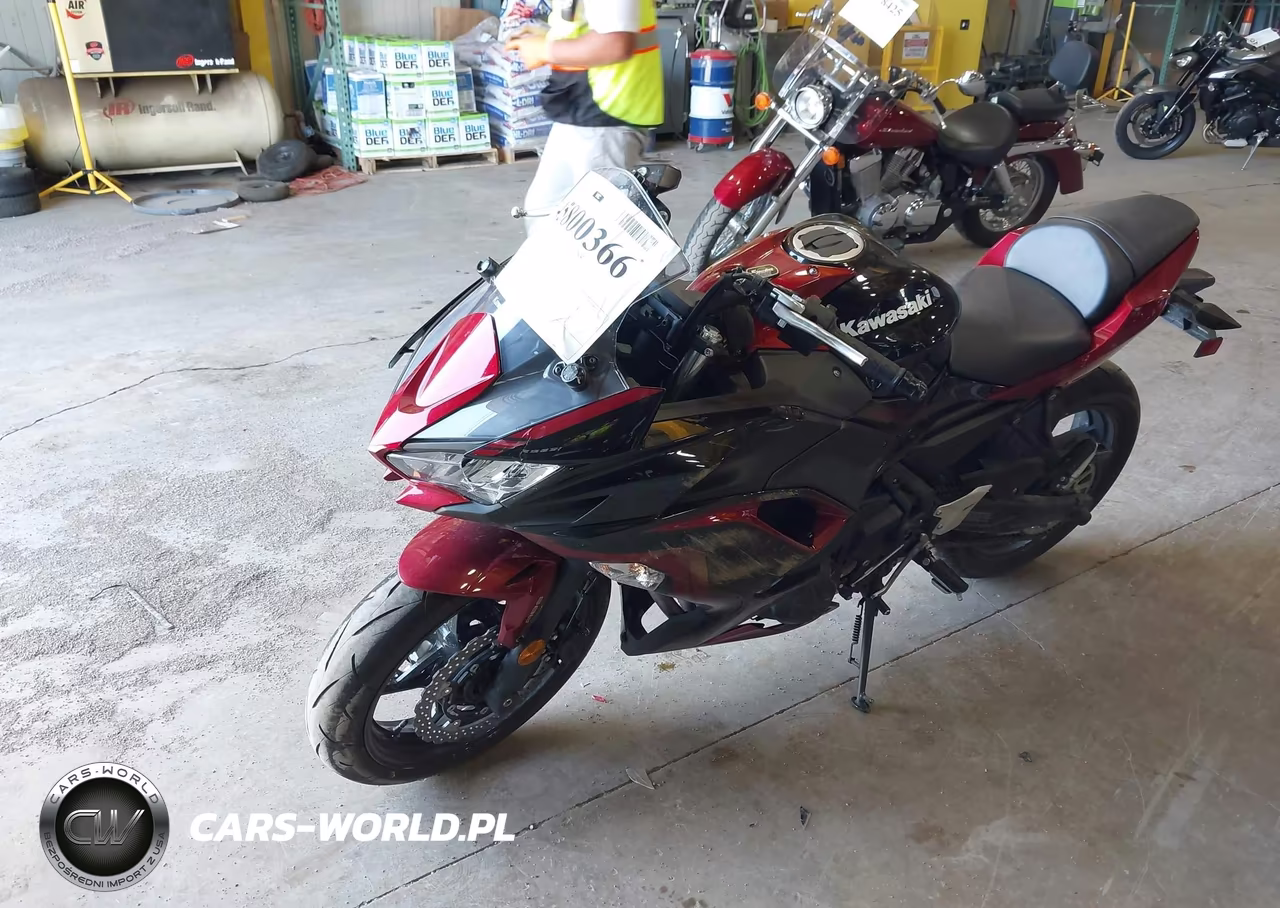 2021 Kawasaki Ex650 M VIN:ML5EXEM13MDA30896 - 2