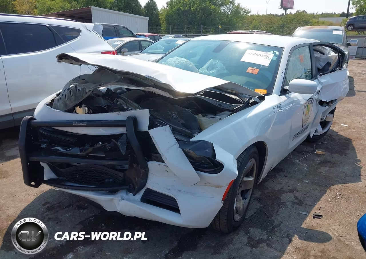2019 Dodge Charger Police Rwd VIN:2C3CDXAG8KH510346 - 2