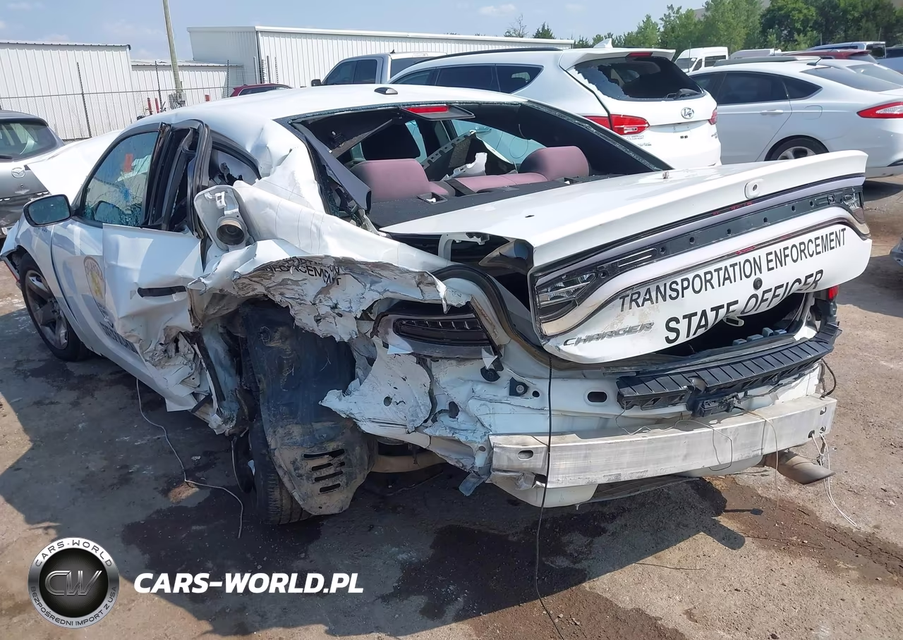 2019 Dodge Charger Police Rwd VIN:2C3CDXAG8KH510346 - 3