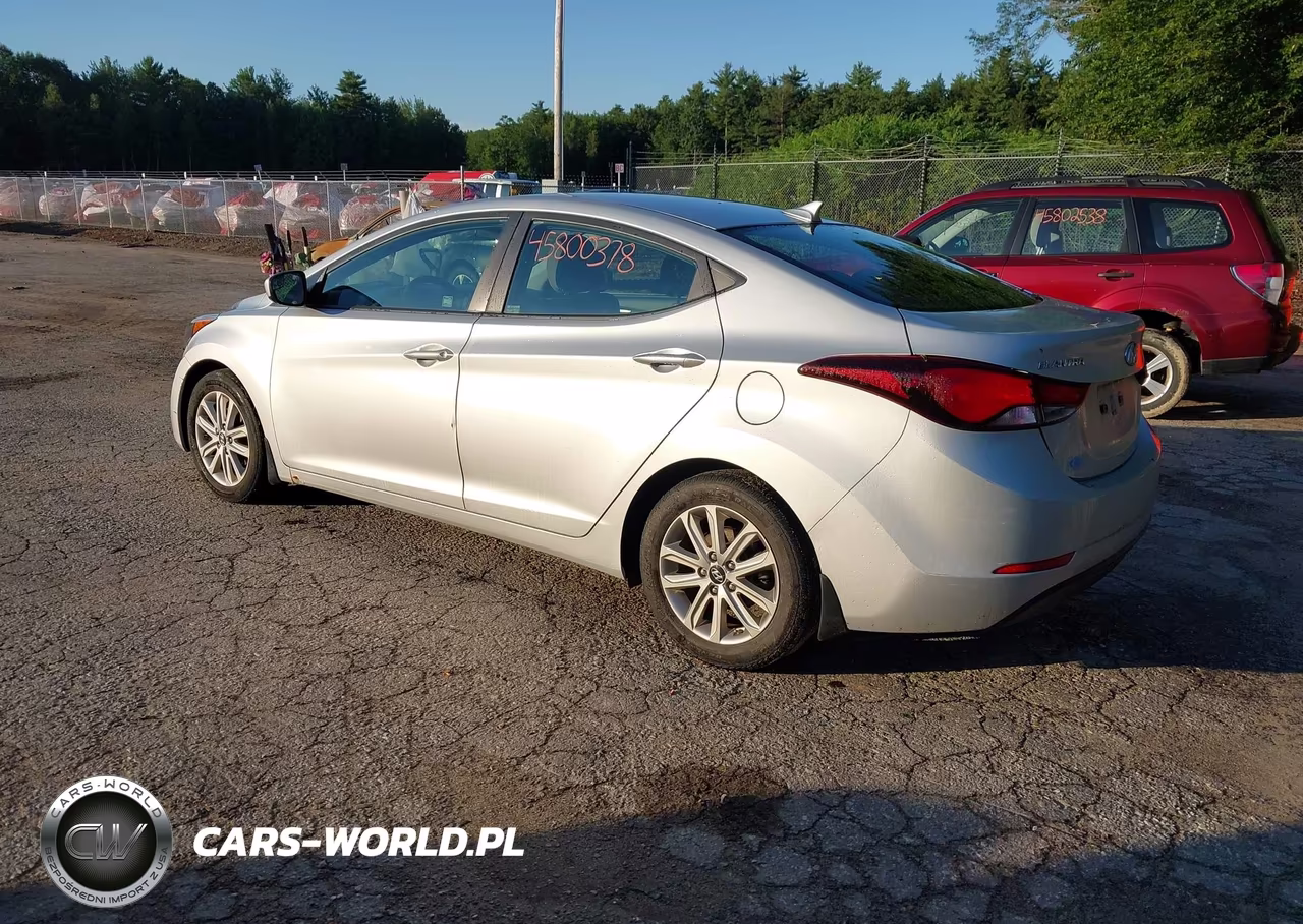 2015 Hyundai Elantra Se VIN:5NPDH4AE4FH604089 - 3