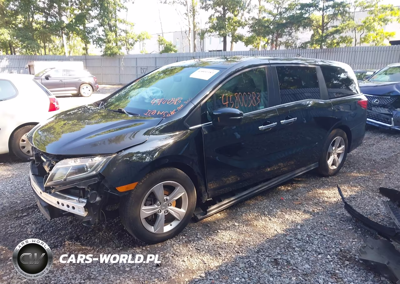 2020 Honda Odyssey Ex-L-Ex-L W-Navi Res VIN:5FNRL6H70LB002467 - 2