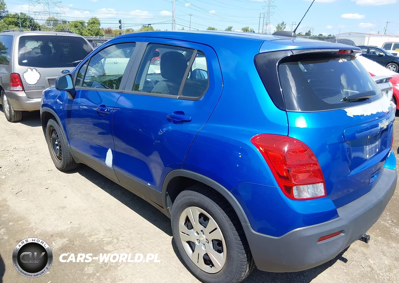 2015 Chevrolet Trax 1Ls VIN:KL7CJKSB9FB122189 - 3