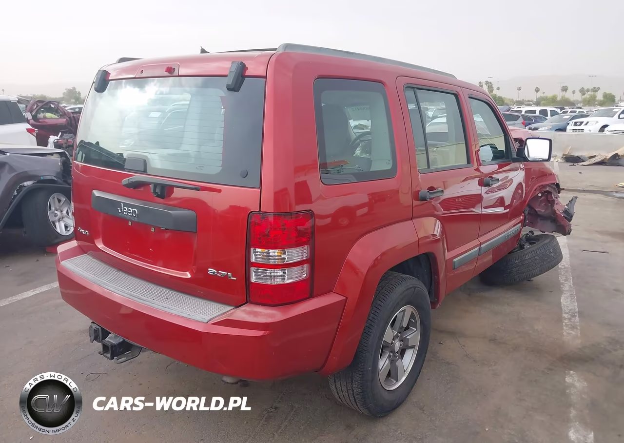 2008 Jeep Liberty Sport VIN:1J8GN28K78W236440 - 4