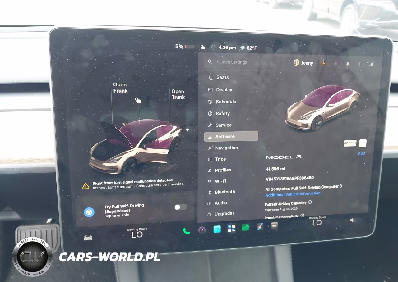 2023 Tesla Model 3 Rear-Wheel Drive VIN:5YJ3E1EA9PF396480 - 14