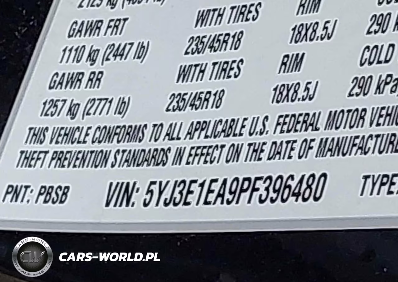 2023 Tesla Model 3 Rear-Wheel Drive VIN:5YJ3E1EA9PF396480 - 9