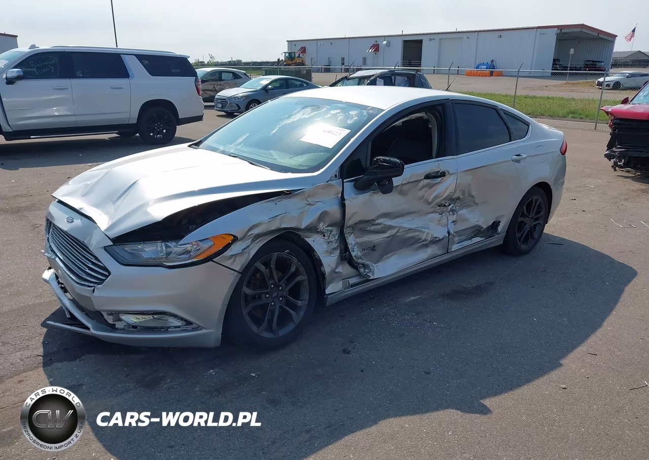 2018 Ford Fusion Hybrid Se VIN:3FA6P0LU2JR166144 - 2