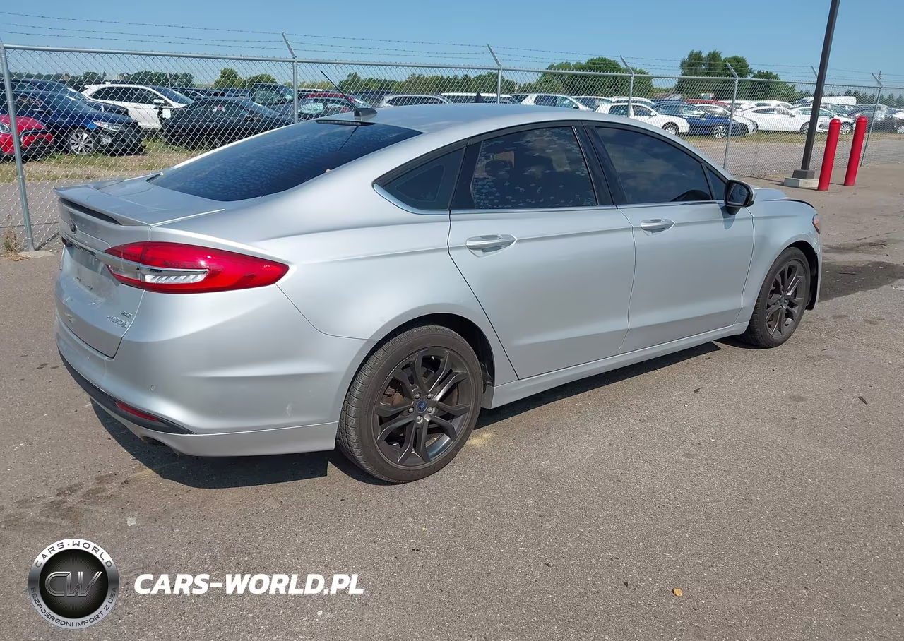 2018 Ford Fusion Hybrid Se VIN:3FA6P0LU2JR166144 - 4