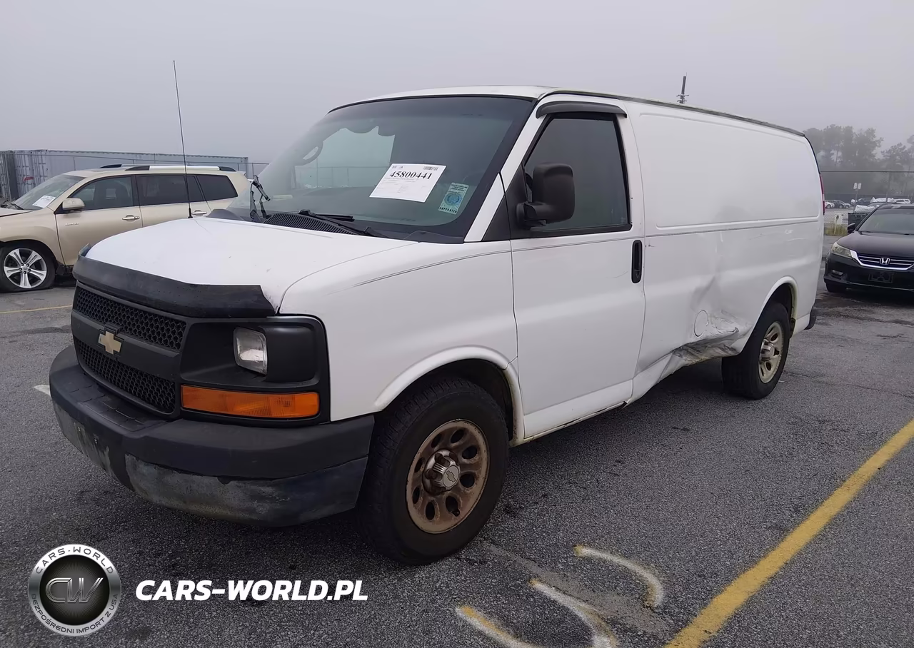 2011 Chevrolet Express 1500 Work Van VIN:1GCSGAFX9B1106281 - 2