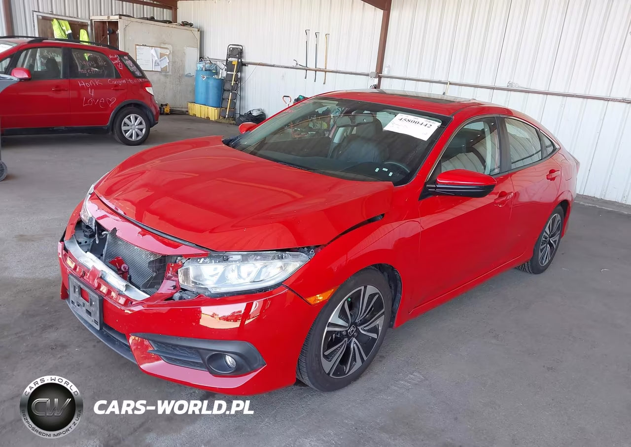 2017 Honda Civic Ex-L VIN:2HGFC1F71HH631053 - 2