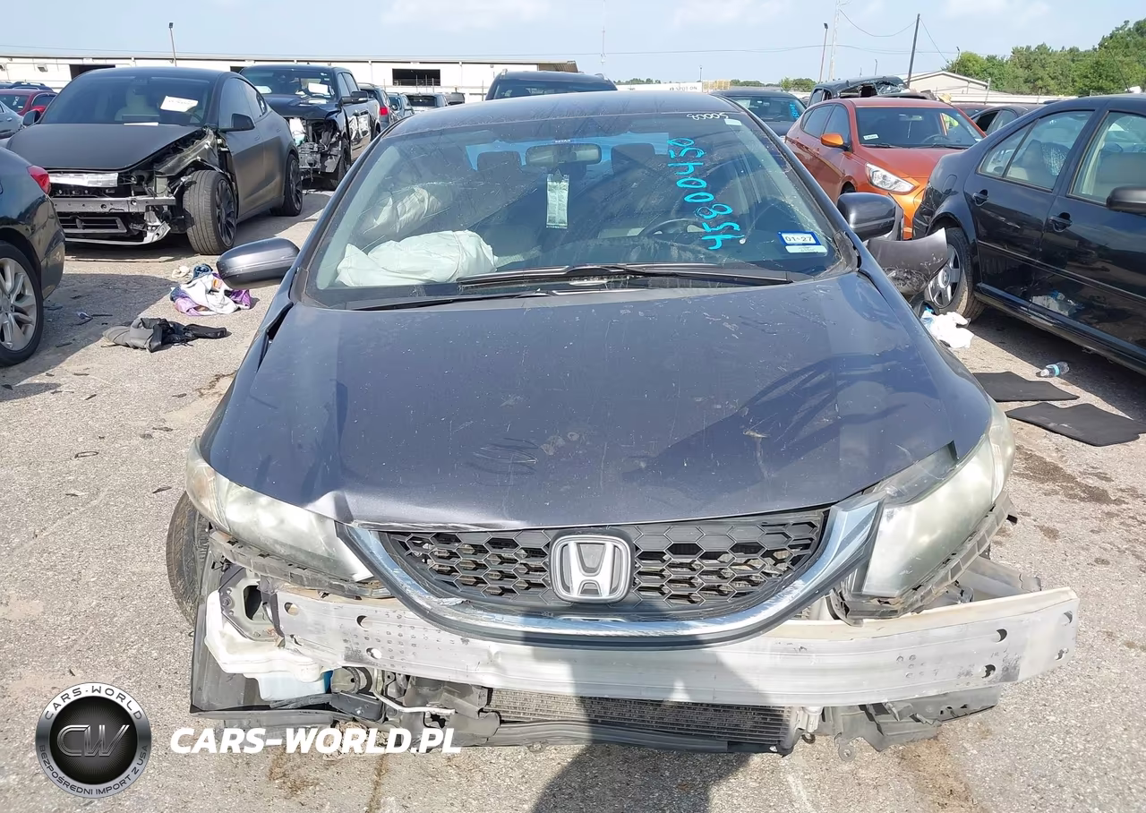 2015 Honda Civic Lx VIN:19XFB2F57FE000869 - 12