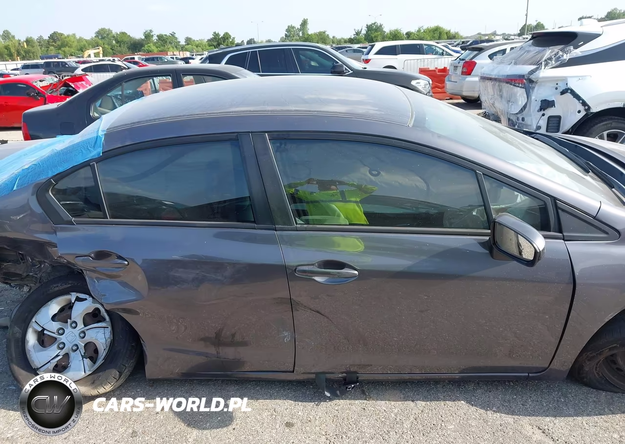 2015 Honda Civic Lx VIN:19XFB2F57FE000869 - 13