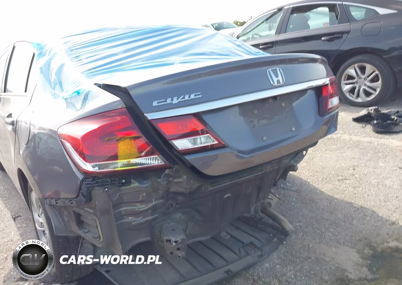2015 Honda Civic Lx VIN:19XFB2F57FE000869 - 6