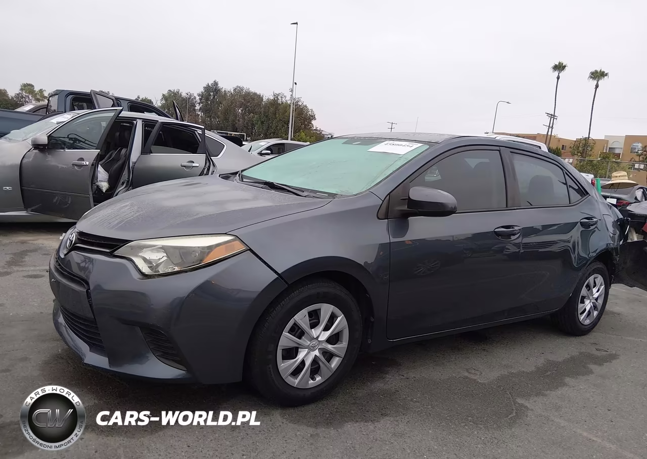 2015 Toyota Corolla L VIN:2T1BURHE9FC420663 - 14