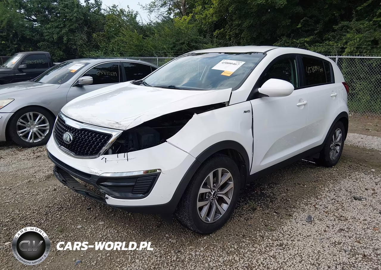 2015 Kia Sportage Lx VIN:KNDPBCAC8F7780087 - 2