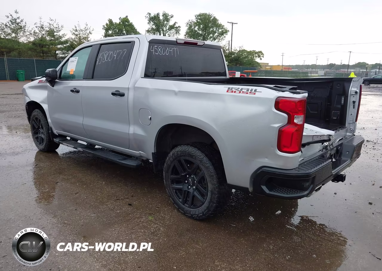 2022 Chevrolet Silverado 1500 4Wd Short Bed Lt Trail Boss VIN:3GCUDFED1NG561590 - 3