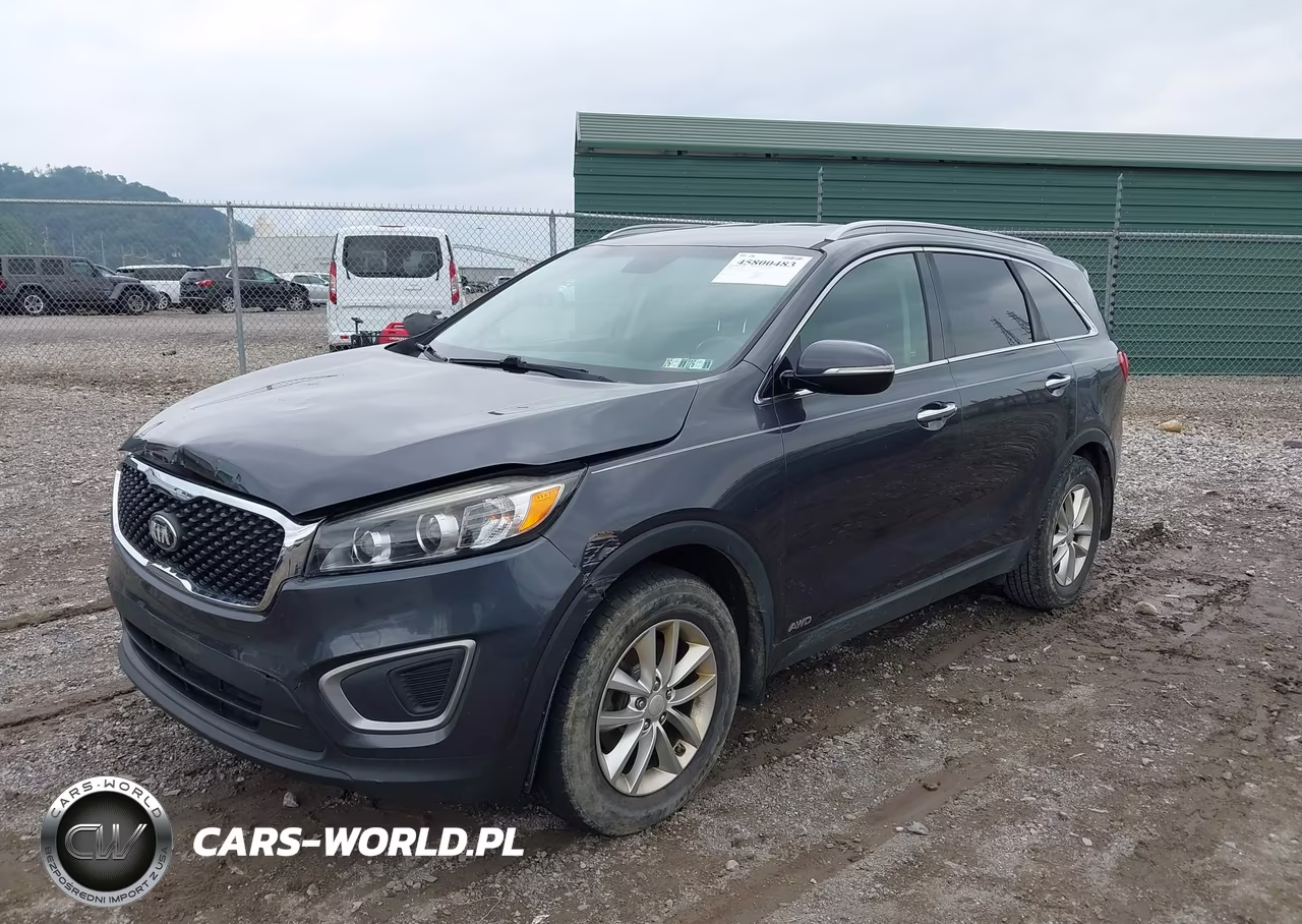 2016 Kia Sorento 2.4L Lx VIN:5XYPGDA37GG110185 - 2