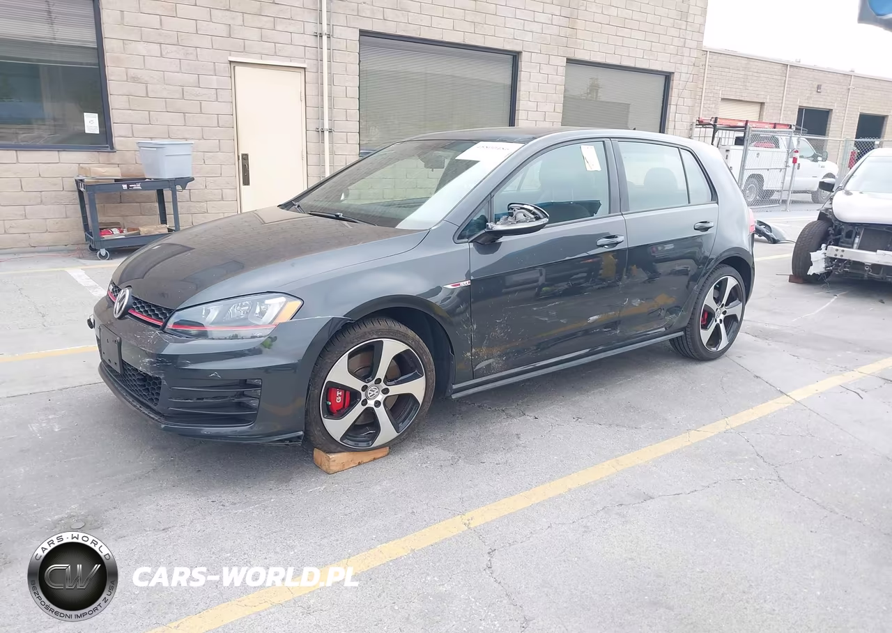 2016 Volkswagen Golf Gti Autobahn W-Performance Package 4-Door VIN:3VW447AU7GM045117 - 2