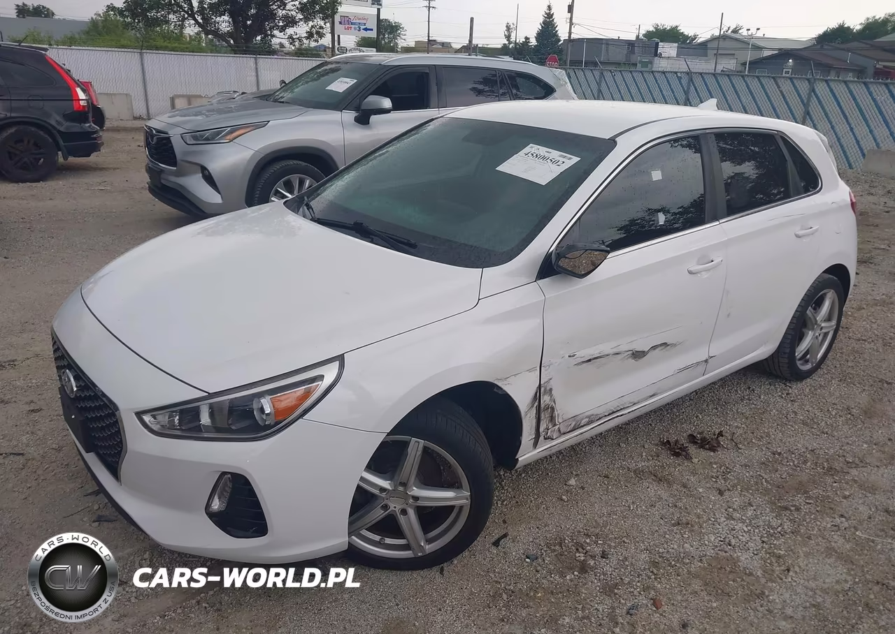 2018 Hyundai Elantra Gt VIN:KMHH35LE5JU032981 - 2