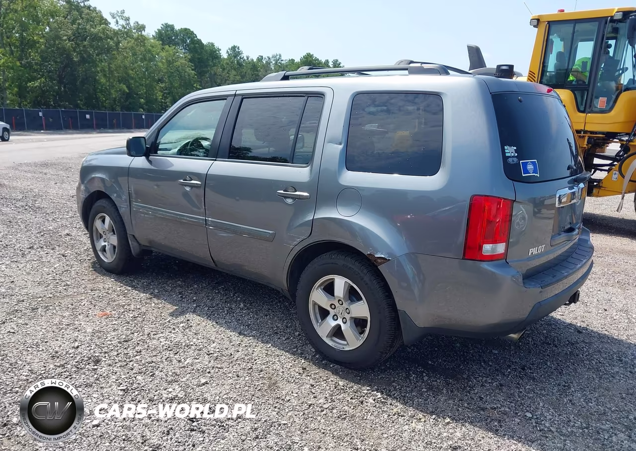 2009 Honda Pilot Ex VIN:5FNYF48419B055443 - 3