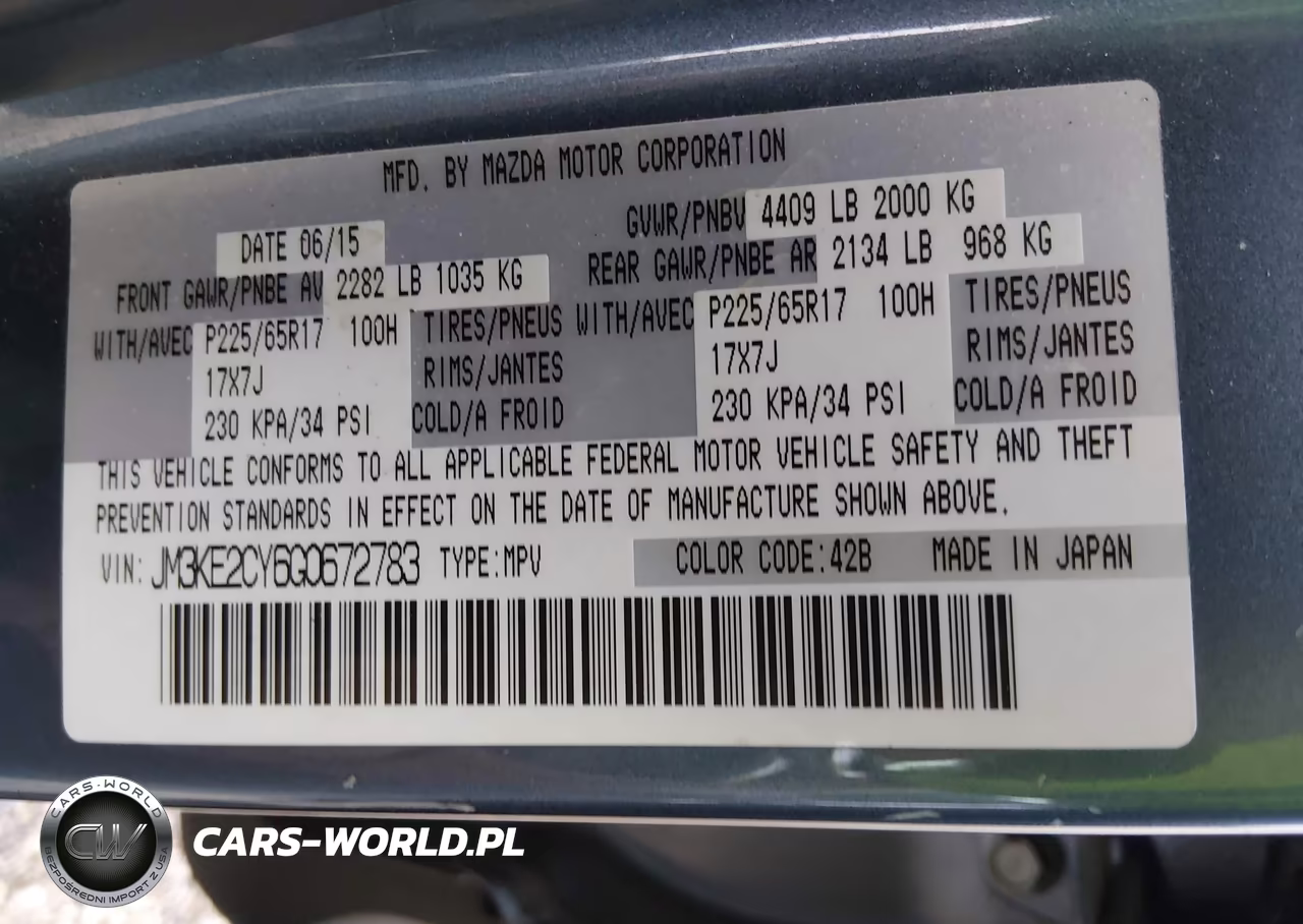 2016 Mazda Cx-5 Touring VIN:JM3KE2CY6G0672783 - 9