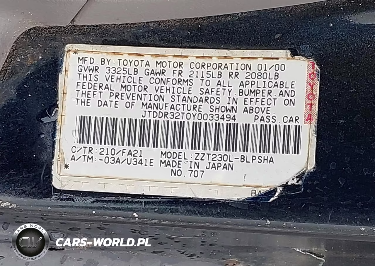 2000 Toyota Celica Gt VIN:JTDDR32T0Y0033494 - 9