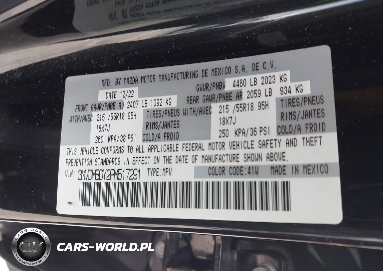 2023 Mazda Cx-30 2.5 Turbo Premium VIN:3MVDMBDY2PM517291 - 9