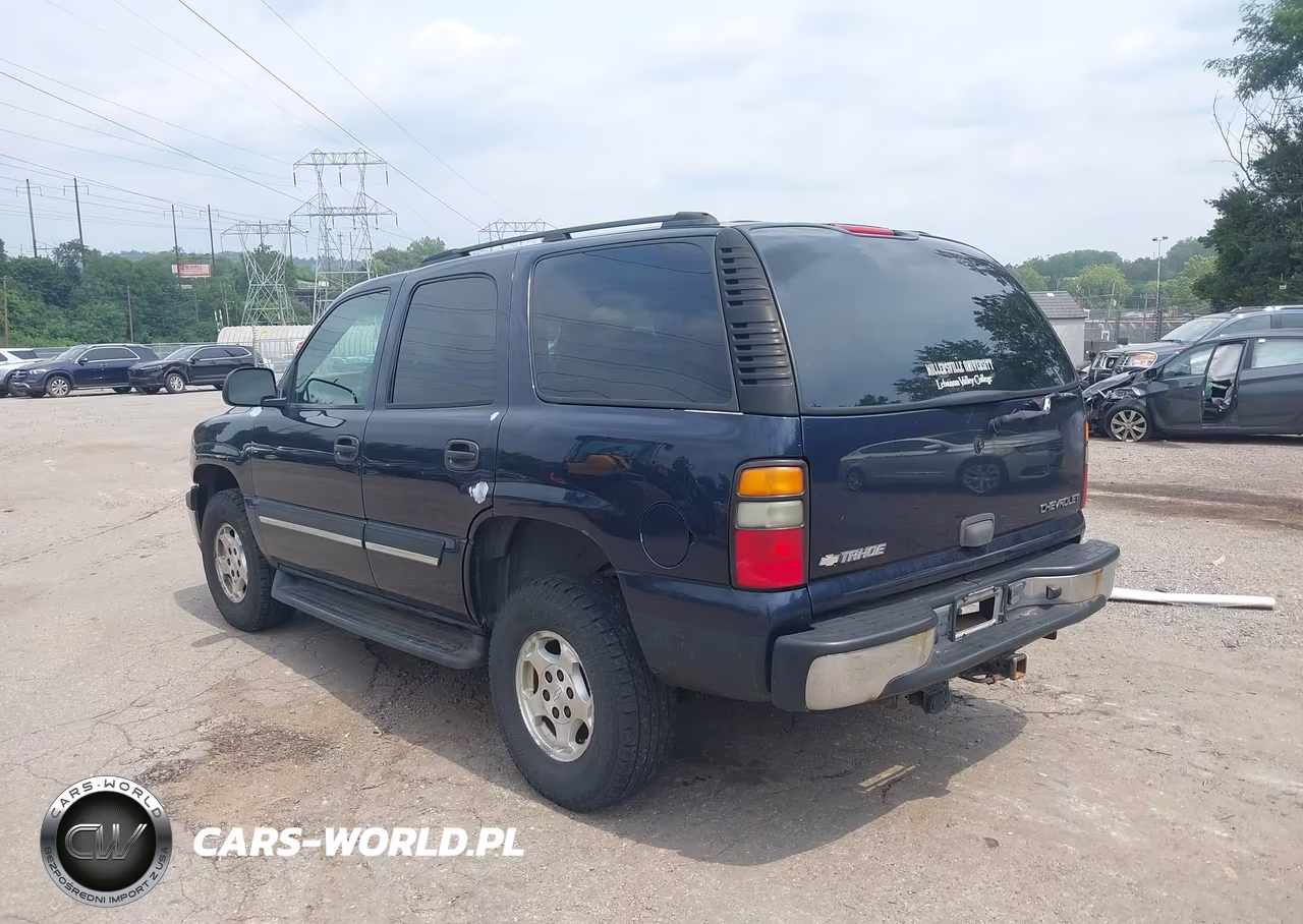 2005 Chevrolet Tahoe Ls VIN:1GNEK13Z15J219297 - 3