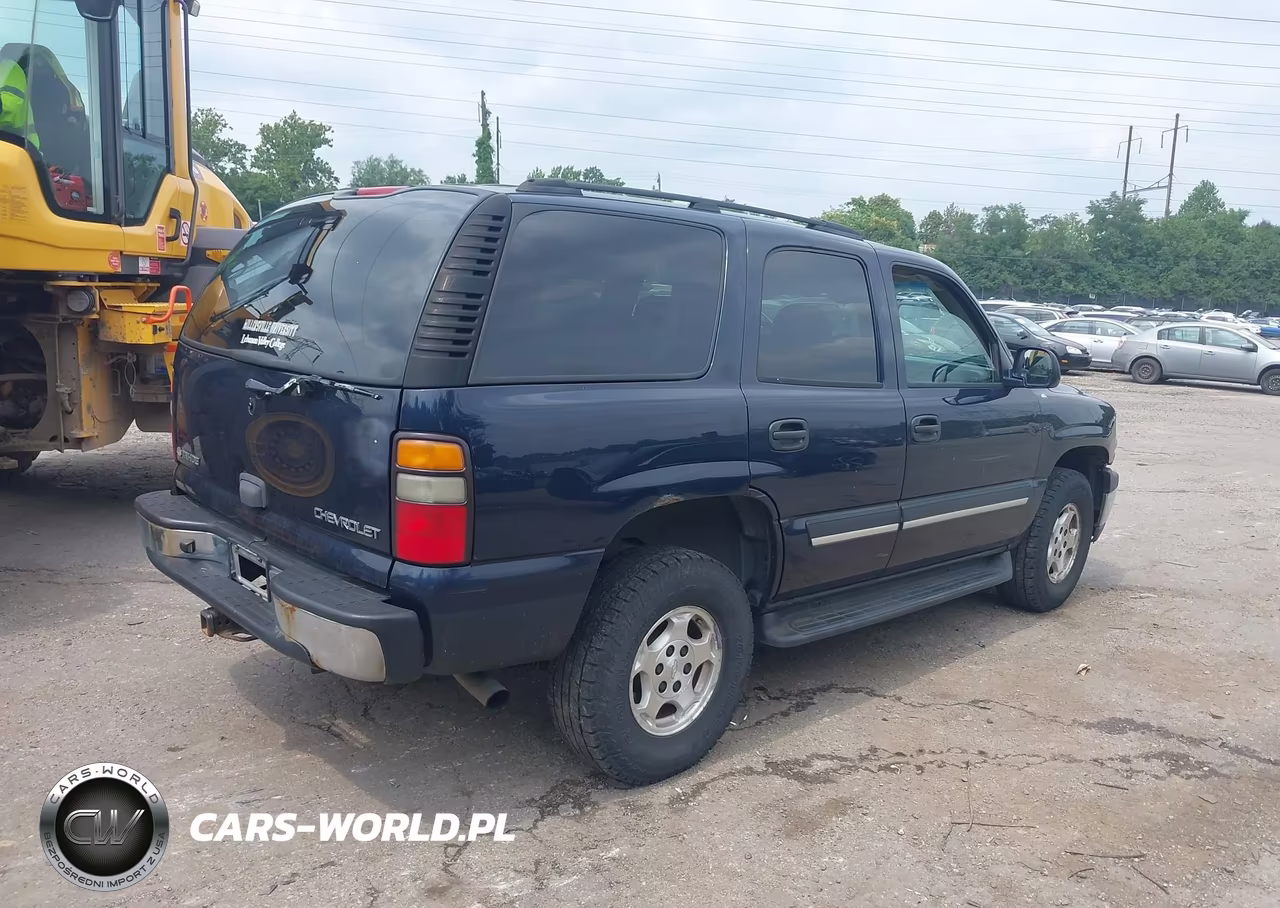 2005 Chevrolet Tahoe Ls VIN:1GNEK13Z15J219297 - 4