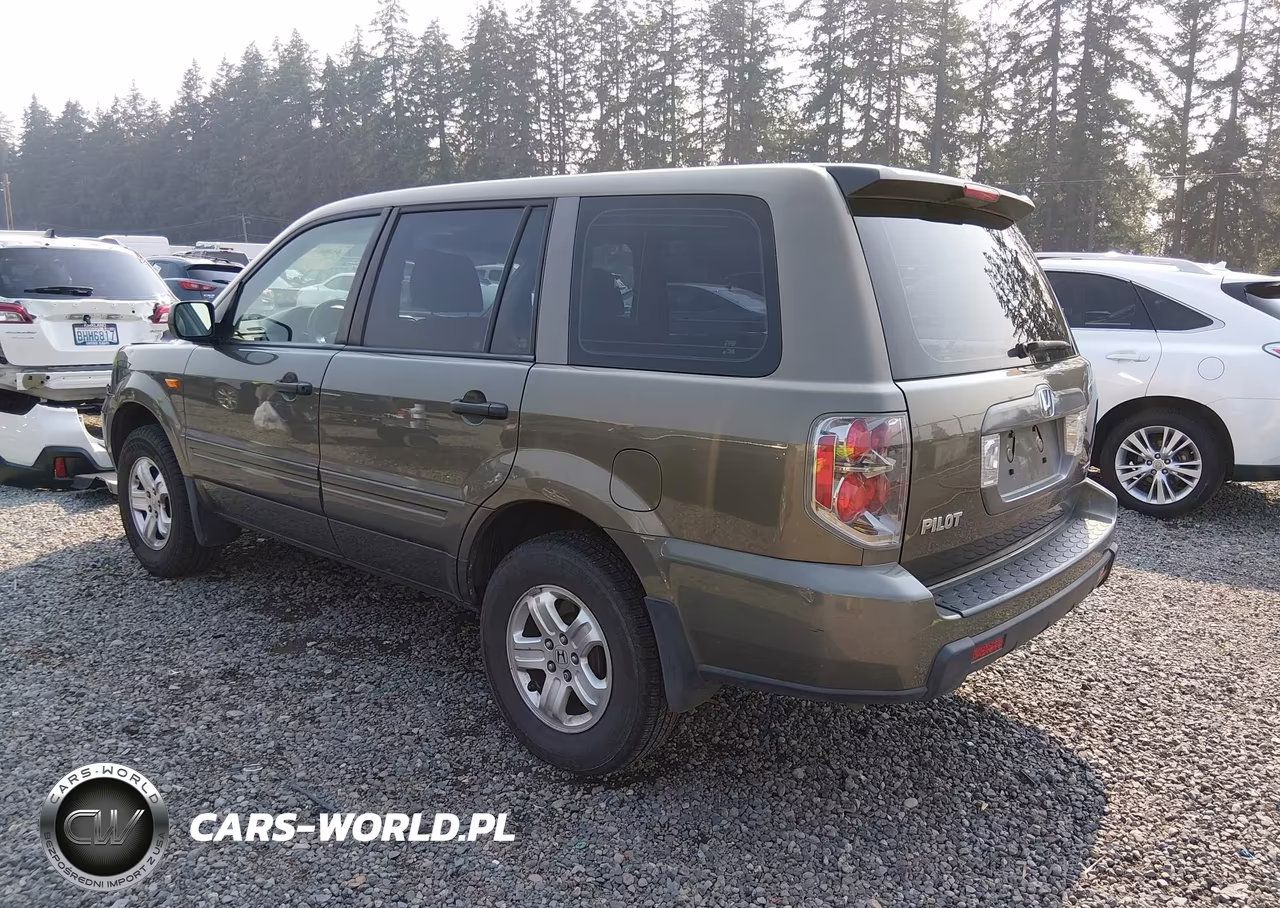 2007 Honda Pilot Lx VIN:2HKYF18177H537322 - 3