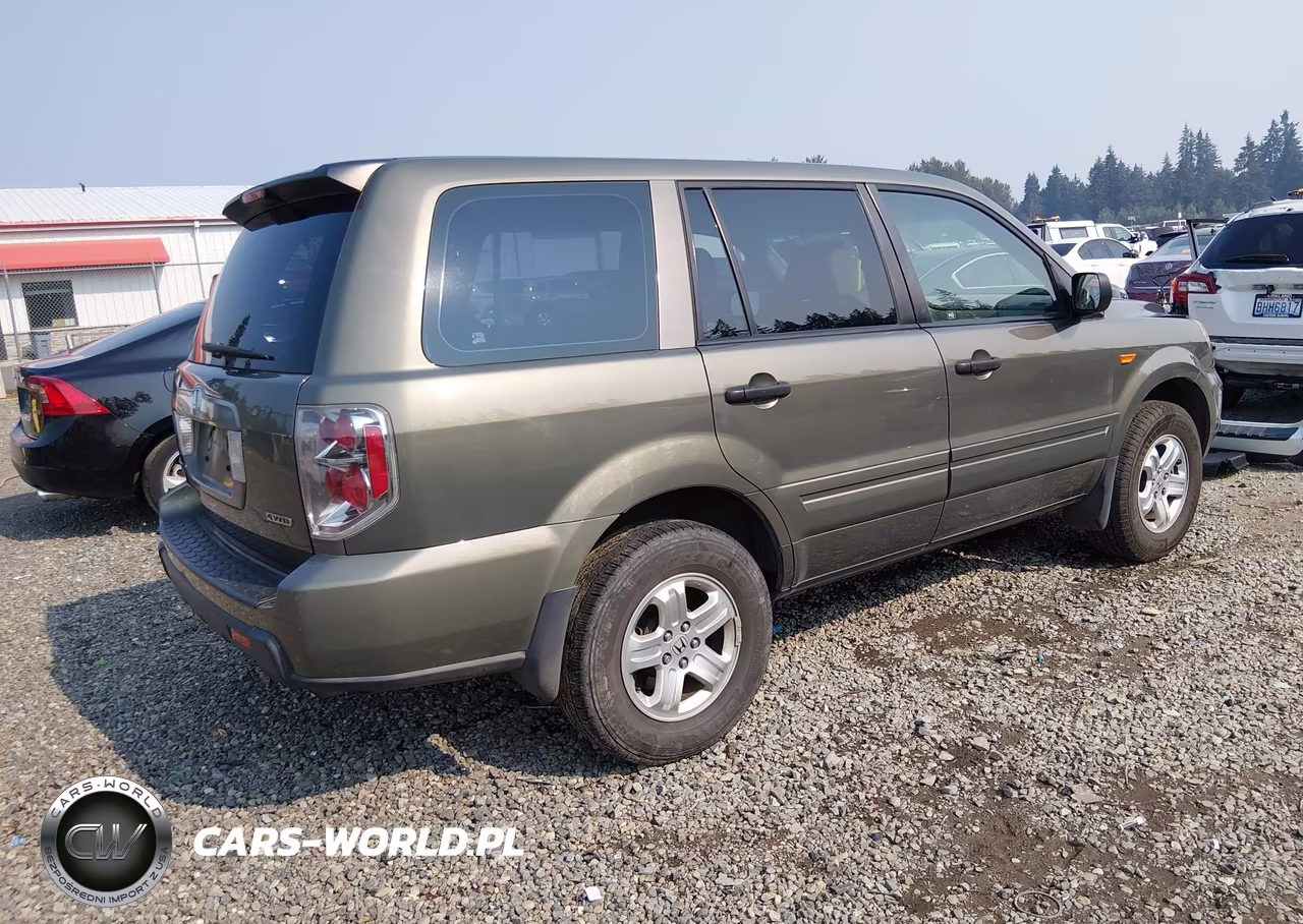 2007 Honda Pilot Lx VIN:2HKYF18177H537322 - 4