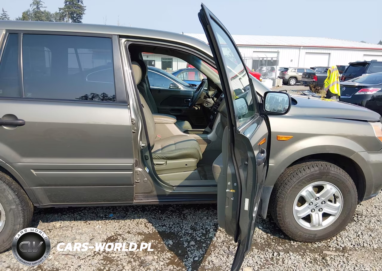 2007 Honda Pilot Lx VIN:2HKYF18177H537322 - 5