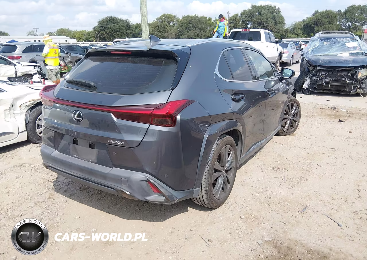 2022 Lexus Ux 200 F Sport VIN:JTHR3JBH4N2054838 - 4