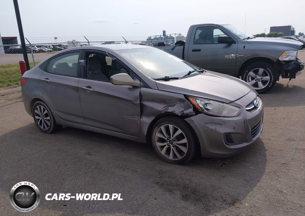 2017 Hyundai Accent Value Edition VIN:KMHCT4AE7HU371288 - 1