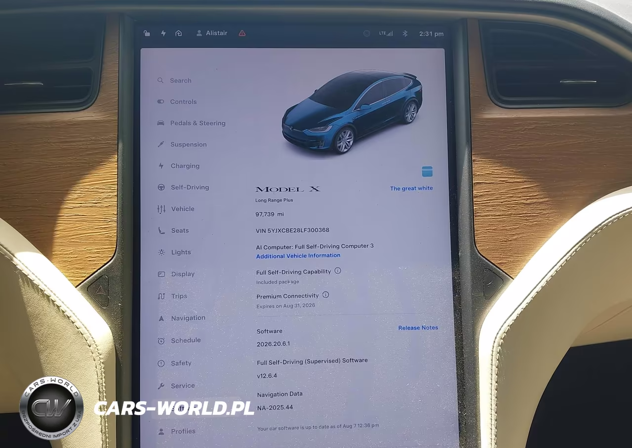2020 Tesla Model X Long Range Dual Motor All-Wheel Drive-Long Range Plus Dual Motor All-Wheel Drive VIN:5YJXCBE28LF300368 - 7