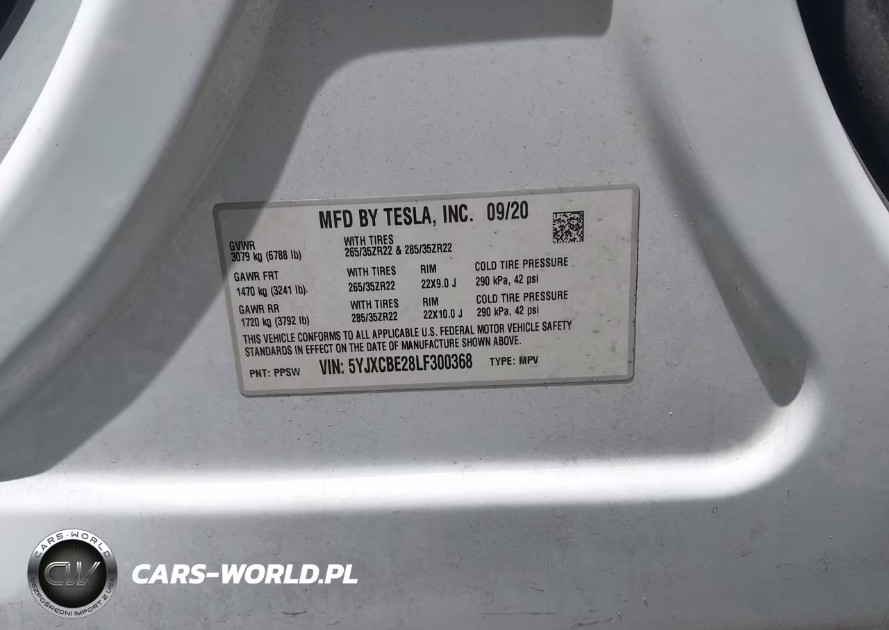 2020 Tesla Model X Long Range Dual Motor All-Wheel Drive-Long Range Plus Dual Motor All-Wheel Drive VIN:5YJXCBE28LF300368 - 9