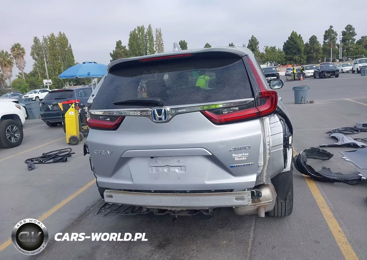 2021 Honda Cr-V Hybrid Ex VIN:7FART6H58ME013463 - 17