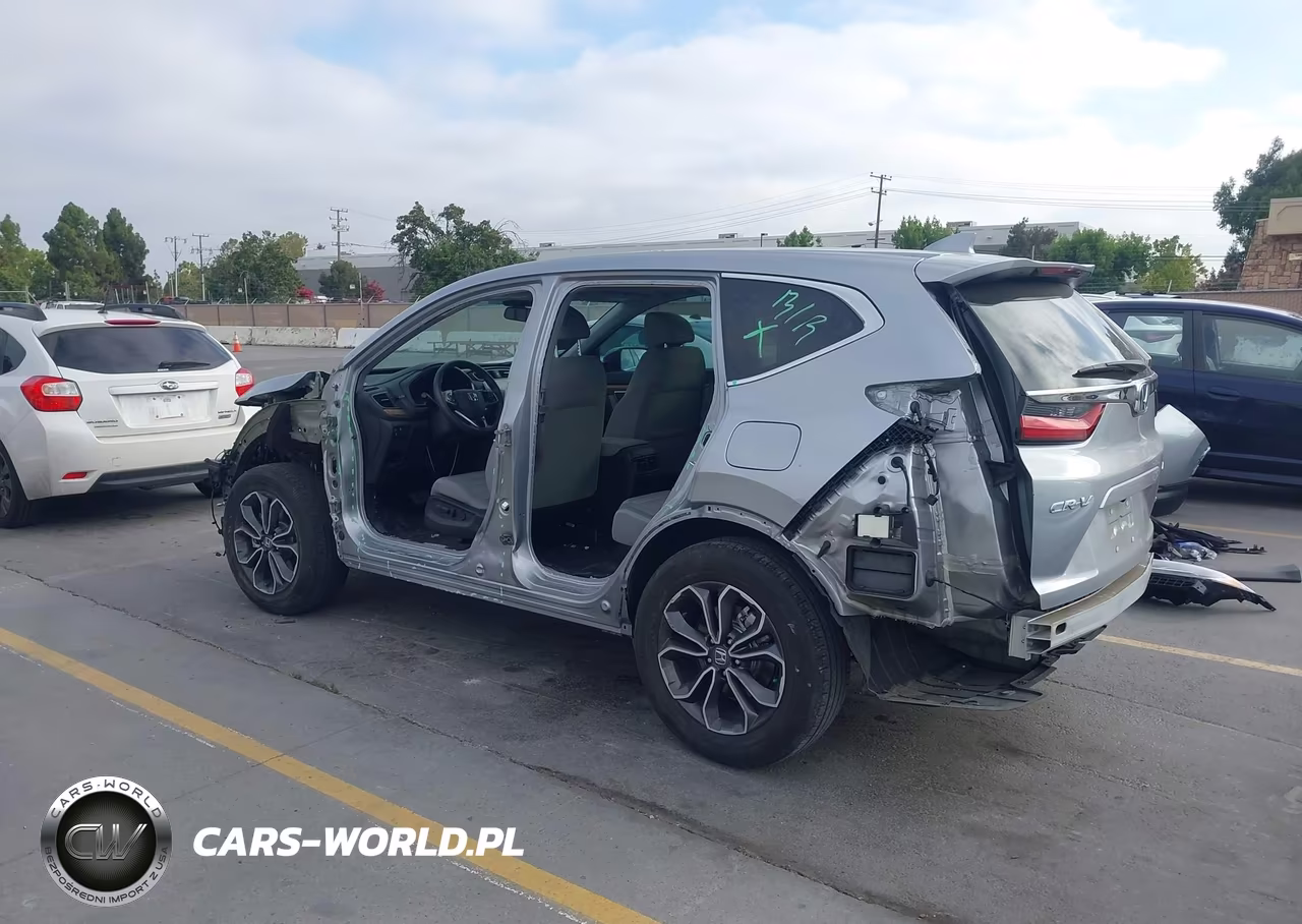 2021 Honda Cr-V Hybrid Ex VIN:7FART6H58ME013463 - 3