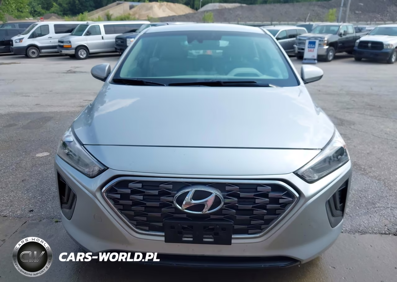 2020 Hyundai Ioniq Hybrid Blue VIN:KMHC65LCXLU220334 - 17