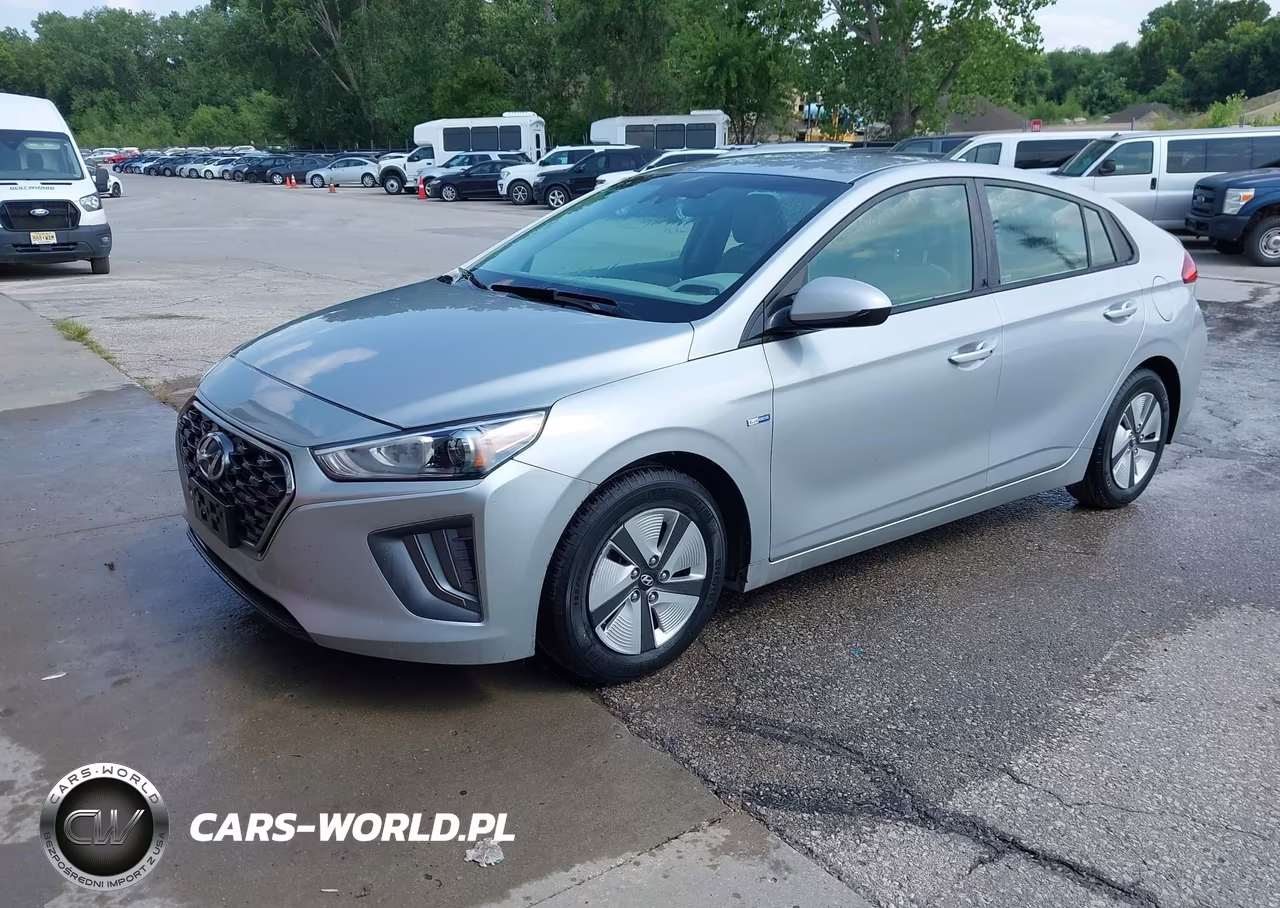 2020 Hyundai Ioniq Hybrid Blue VIN:KMHC65LCXLU220334 - 2