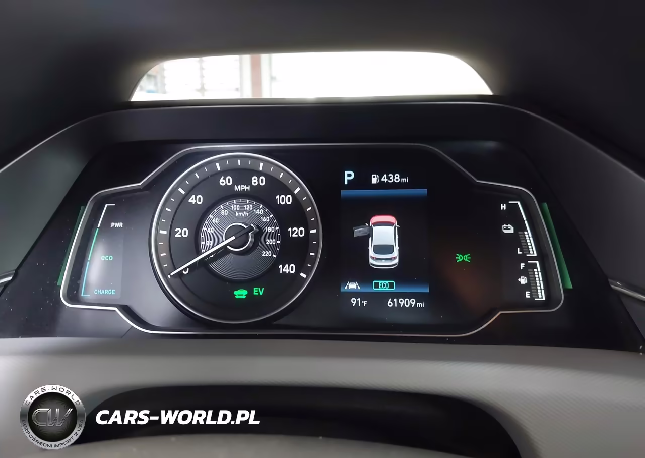 2020 Hyundai Ioniq Hybrid Blue VIN:KMHC65LCXLU220334 - 7