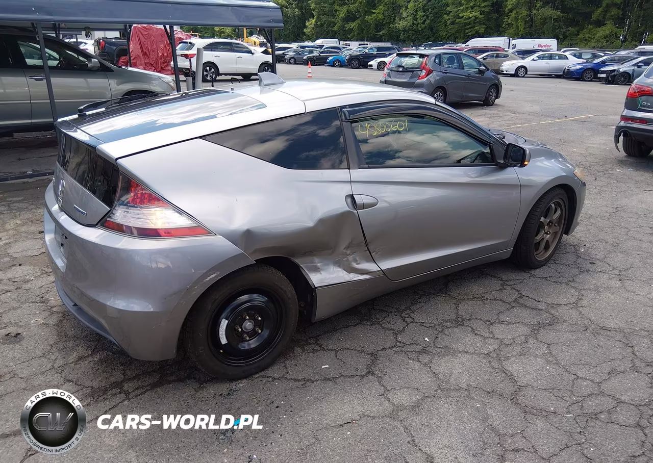 2012 Honda Cr-Z Ex VIN:JHMZF1D60CS003451 - 4