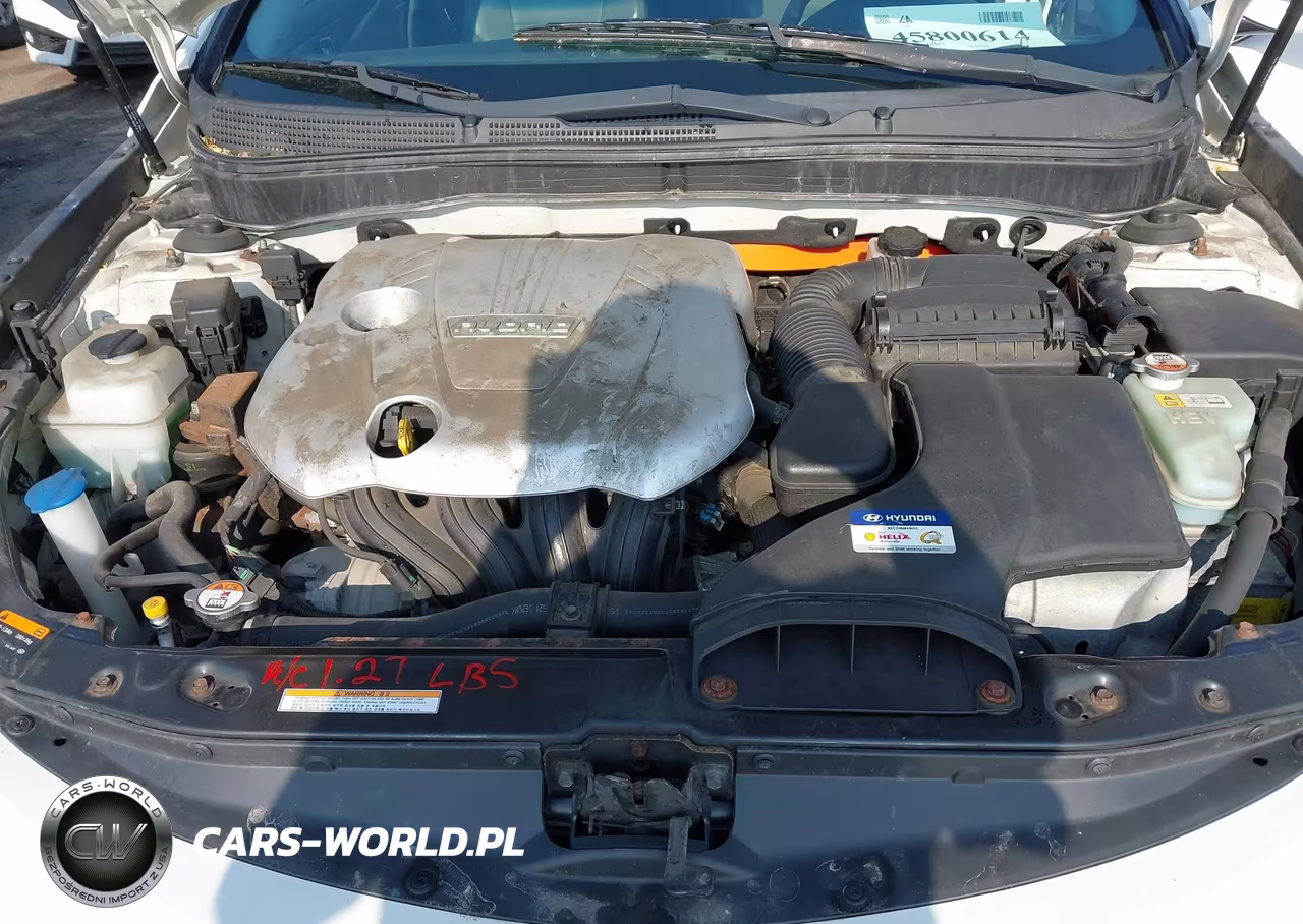 2013 Hyundai Sonata Hybrid VIN:KMHEC4A4XDA08943 - 10