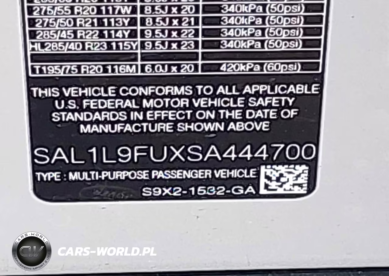 2025 Land Rover Range Rover Sport P400 Dynamic Se VIN:SAL1L9FUXSA444700 - 9